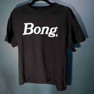 Gear Premium Men’s B*ng 420 Black Tee Size Large